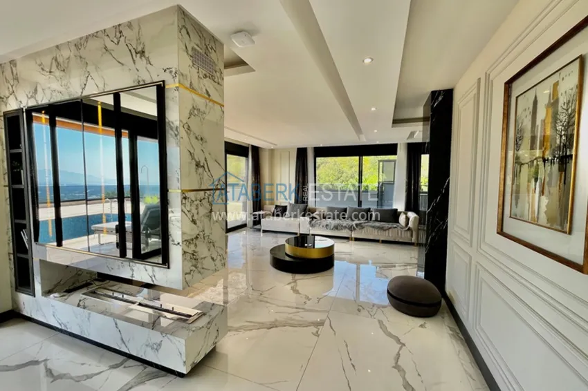 Kupuj  Elite triplex willa 4+2 w Alanya, dzielnica Kargicak - umeblowana i z prywatnym basenem  10 