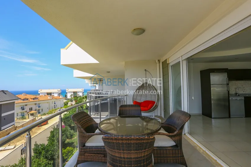 Kupuj  Dwupoziomowy penthouse 3+1 z panoramicznym widokiem w Konakli, Alanya 9 