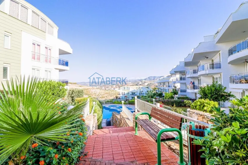 Dwupoziomowy penthouse 3+1 z panoramicznym widokiem w Konakli, Alanya 9 