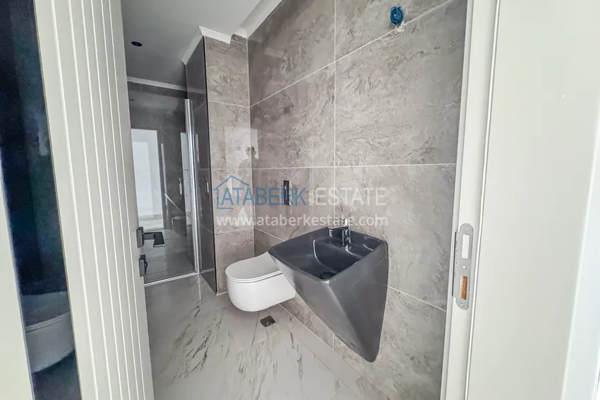 Kupuj  Linear 4+1 apartament przy plaży w Alanyi, dzielnica Kargicak — dla obywatelstwa 15 