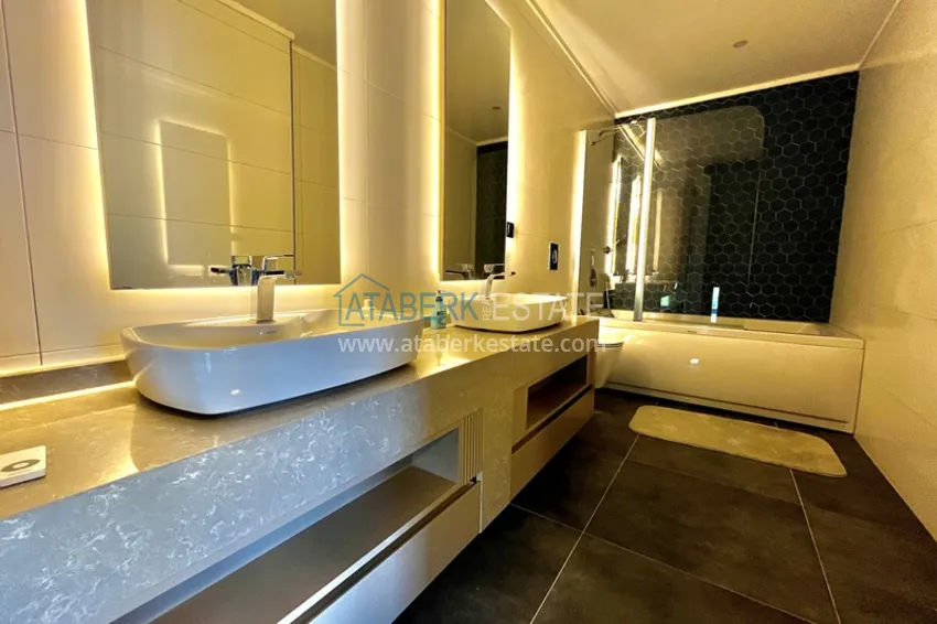 Kupuj  Elite triplex willa 4+2 w Alanya, dzielnica Kargicak - umeblowana i z prywatnym basenem  22 