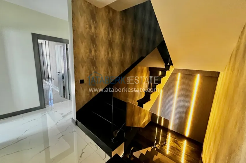 Kupuj  Elite triplex willa 4+2 w Alanya, dzielnica Kargicak - umeblowana i z prywatnym basenem  24 