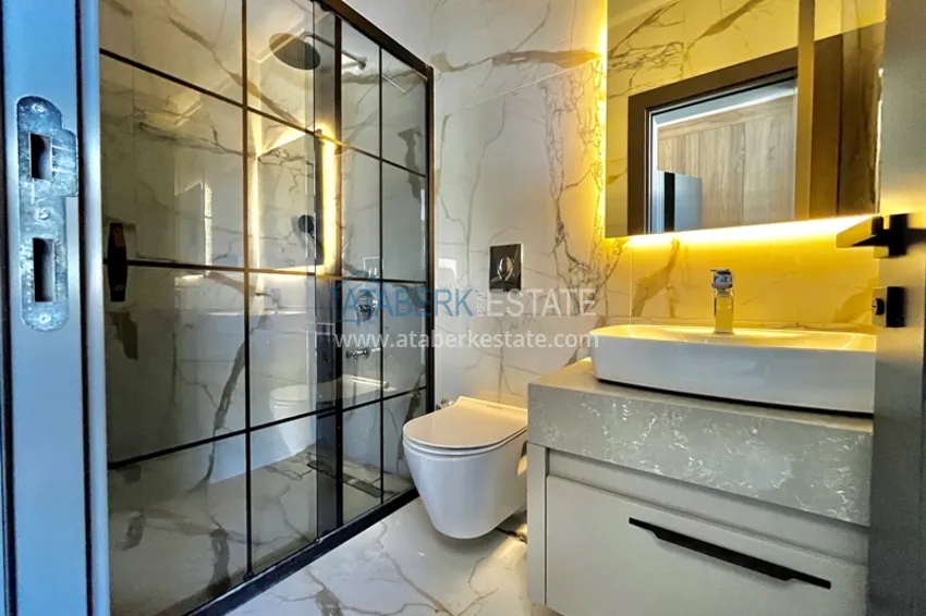 Kupuj  Elite triplex willa 4+2 w Alanya, dzielnica Kargicak - umeblowana i z prywatnym basenem  28 