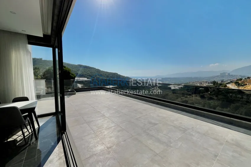 Kupuj  Elite triplex willa 4+2 w Alanya, dzielnica Kargicak - umeblowana i z prywatnym basenem  31 