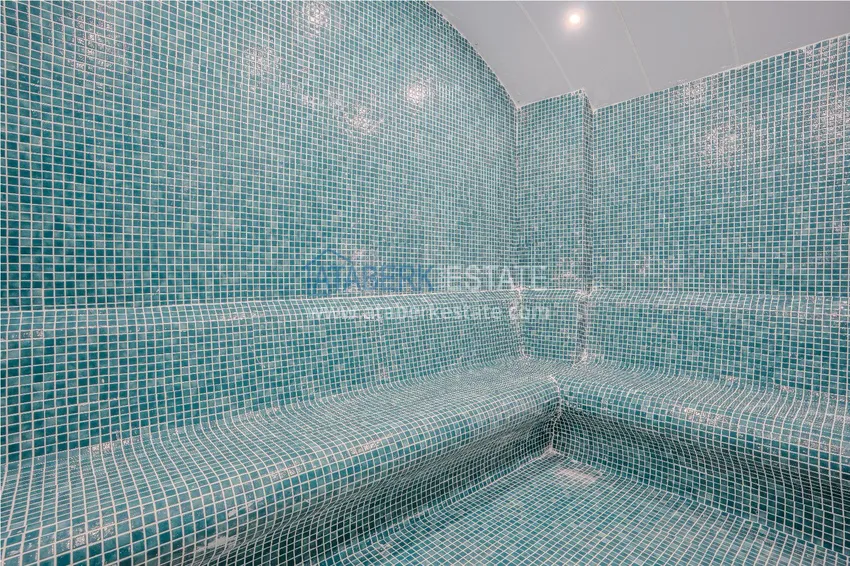 Linear 4+1 apartament przy plaży w Alanyi, dzielnica Kargicak — dla obywatelstwa 52 