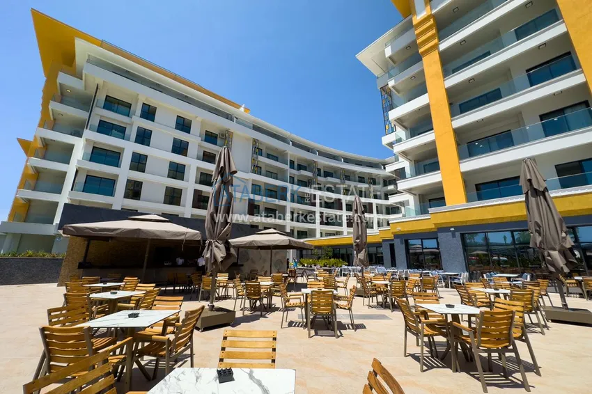 Apartament 1+1 85 m² w kompleksie hotelowym klasy premium na wybrzeżu Turkler — Alanya 46 