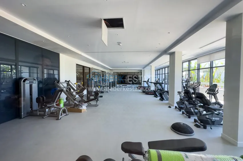 Apartament 1+1 85 m² w kompleksie hotelowym klasy premium na wybrzeżu Turkler — Alanya 54 