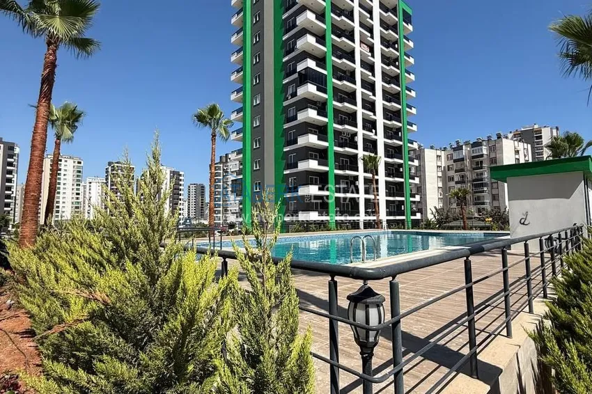 Jednopokojowe mieszkanie od inwestora w Mersin, dzielnica Mezitli 1 