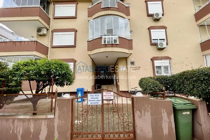 Duplex 3+1 w Alanyi - umeblowany w centrum Oba, 300 metrów od plaży  3 