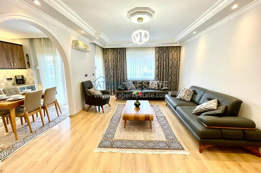 Kupuj  Duplex 3+1 w Alanyi - umeblowany w centrum Oba, 300 metrów od plaży  5 