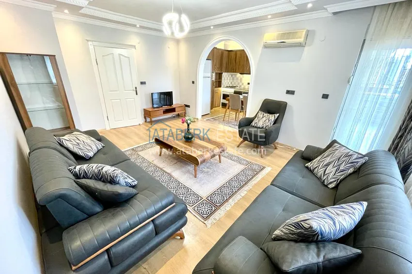 Kupuj  Duplex 3+1 w Alanyi - umeblowany w centrum Oba, 300 metrów od plaży  7 