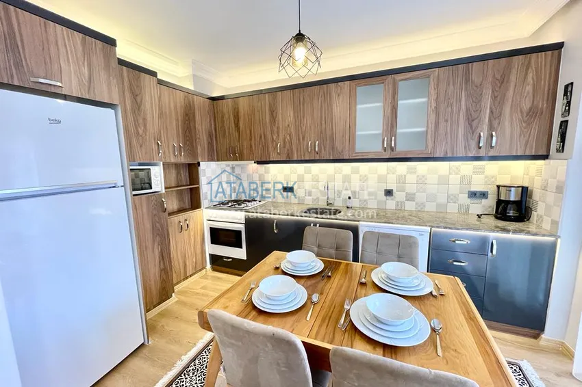 Kupuj  Duplex 3+1 w Alanyi - umeblowany w centrum Oba, 300 metrów od plaży  8 