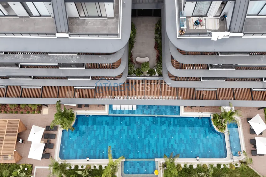 Nowy kompleks mieszkaniowy z infrastrukturą poziomu 5 ★ - apartamenty od dewelopera w Alanyi 10 