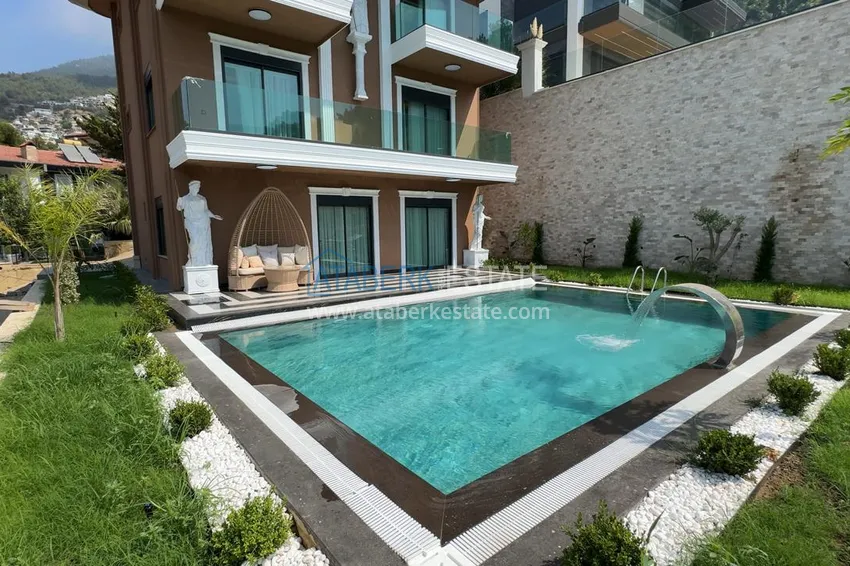 Luksusowa willa z basenem i panoramicznym widokiem - Alanya, Bektash. Nadaje się do obywatelstwa 2 