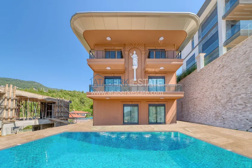 Luksusowa willa z basenem i panoramicznym widokiem - Alanya, Bektash. Nadaje się do obywatelstwa 3 