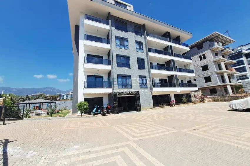 Apartamenty z jedną sypialnią w nowym kompleksie butikowym — Alanya, dzielnica Oba 6 