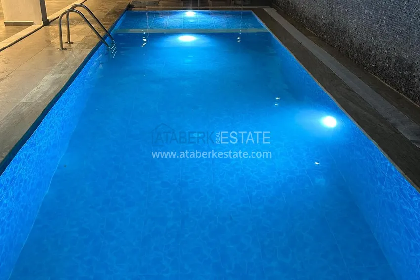 Apartament 1+1 z pięknym wykończeniem w nowoczesnym kompleksie — Alanya, dzielnica Mahmutlar 13