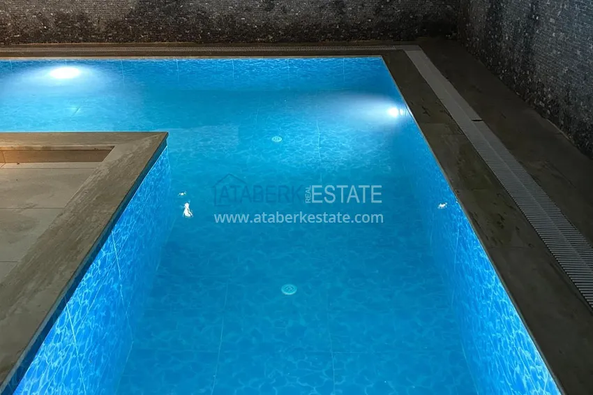 Apartament 1+1 z pięknym wykończeniem w nowoczesnym kompleksie — Alanya, dzielnica Mahmutlar 14