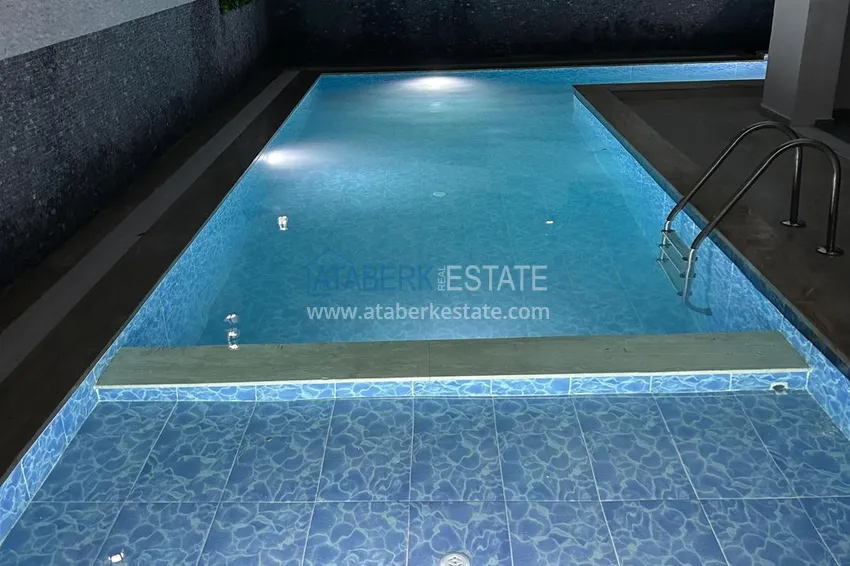 Apartament 1+1 z pięknym wykończeniem w nowoczesnym kompleksie — Alanya, dzielnica Mahmutlar 15