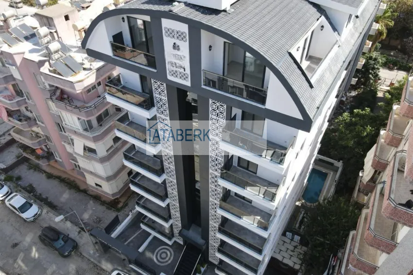 Apartament 1+1 z pięknym wykończeniem w nowoczesnym kompleksie — Alanya, dzielnica Mahmutlar 2