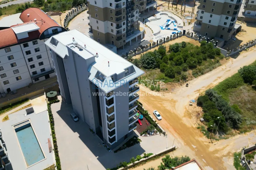 Długoterminowy wynajem mieszkania 1+1 w nowoczesnym kompleksie w Avsallar nr 3 4 