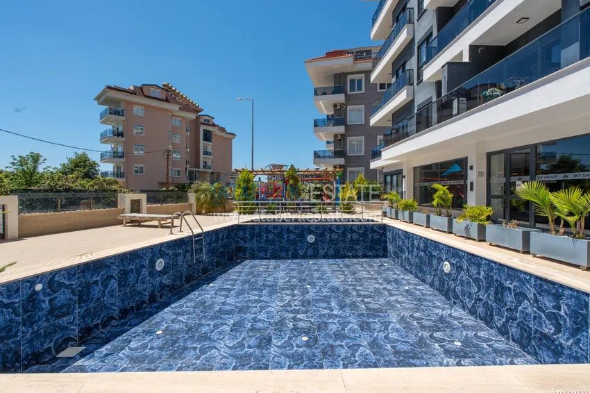 Apartament dwupoziomowy 2+1 w Alanya, dzielnica Oba - umeblowane i o wygodnym układzie 5 