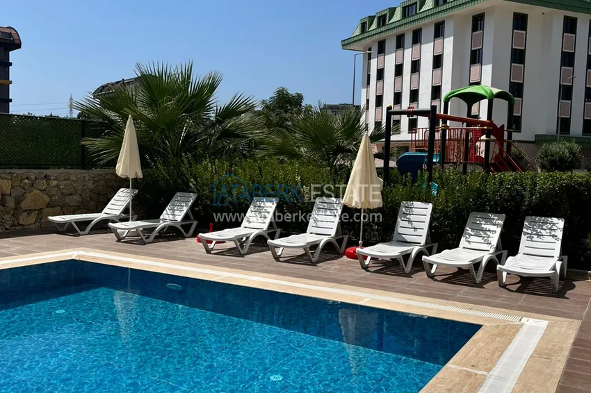 Długoterminowy wynajem mieszkania 1+1 w nowoczesnym kompleksie w Avsallar nr 3 6 