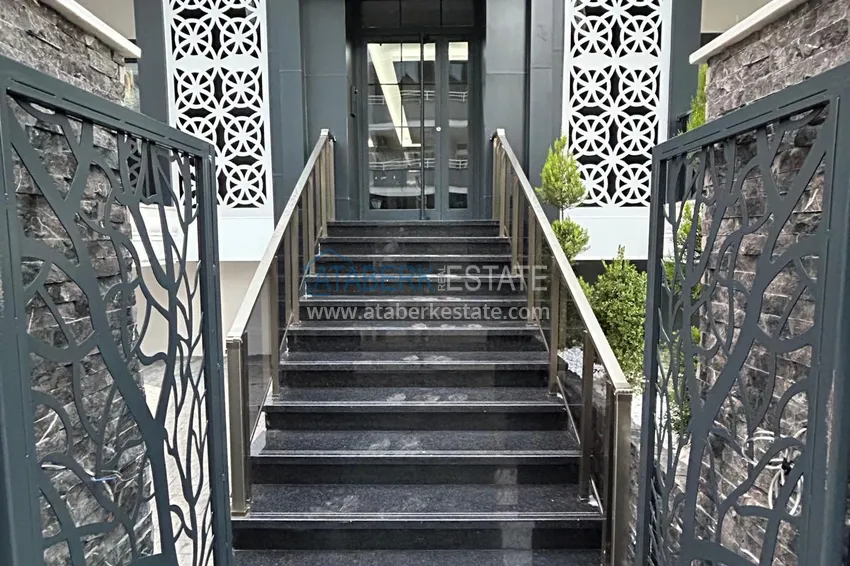 Apartament 1+1 z pięknym wykończeniem w nowoczesnym kompleksie — Alanya, dzielnica Mahmutlar 7