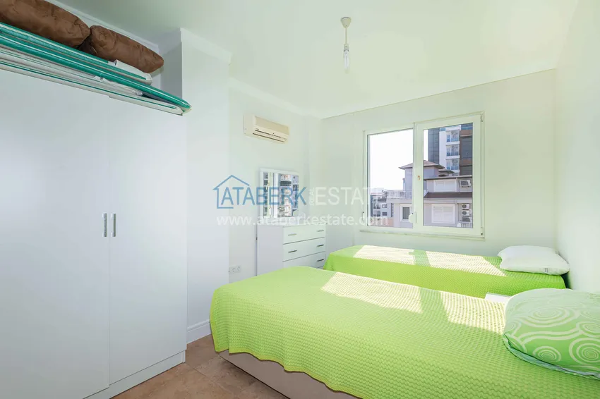 Kupuj  Apartament 2+1 z dużym tarasem w dzielnicy Cikcilli, Alanya — nieruchomość na zezwolenie na pobyt 12 