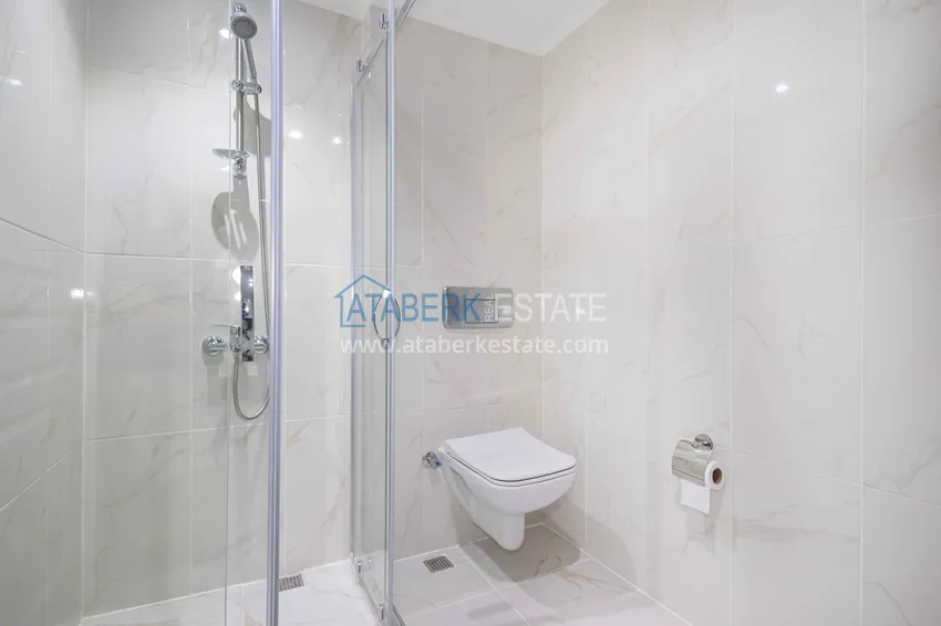 Kupuj  Apartament 2+1 z dużym tarasem w dzielnicy Cikcilli, Alanya — nieruchomość na zezwolenie na pobyt 15 