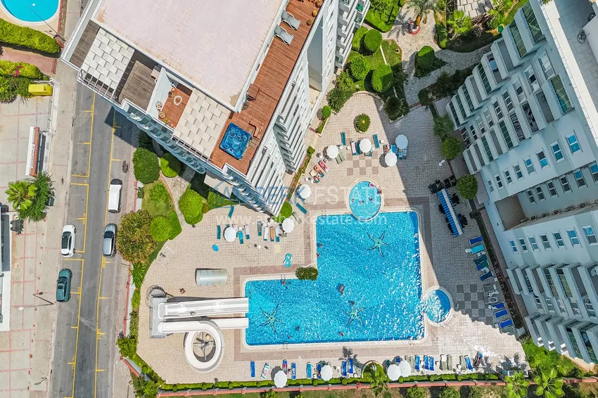 Umeblowane mieszkanie 2+1 w Alanya, dzielnica Tosmur - nadaje się na zezwolenie na pobyt, 150 metrów od morza  7 