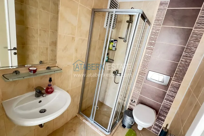 Kupuj Pozwolenie na pobyt w Alanyi: 2+1 umeblowane mieszkanie w kompleksie z infrastrukturą, dzielnica Oba 9