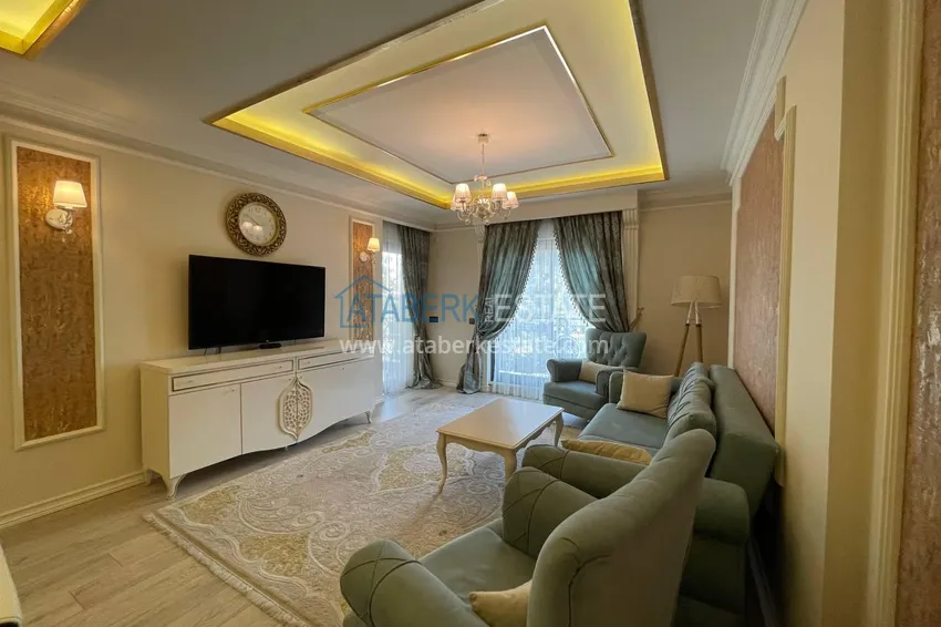 Kupuj  Luksusowa nieruchomość na pierwszej linii w Alanyi: stylowy apartament, kompleks na poziomie VIP, dzielnica Oba 10 
