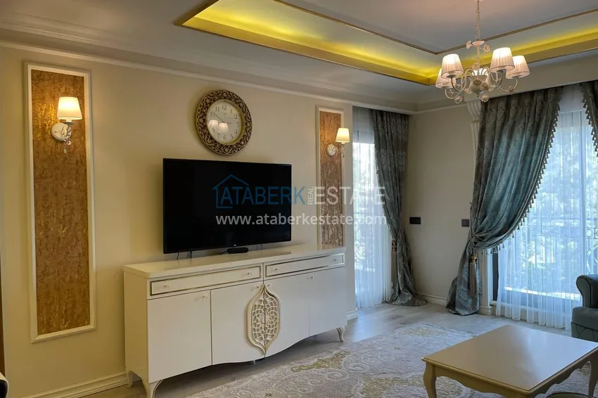 Kupuj  Luksusowa nieruchomość na pierwszej linii w Alanyi: stylowy apartament, kompleks na poziomie VIP, dzielnica Oba 11 