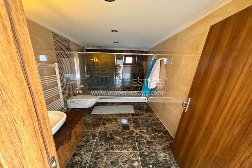 Kupuj  Apartament dwupoziomowy 3+1 w Alanyi, dzielnica Hasbahce - umeblowane, odpowiednie dla pozwoleń na pobyt i obywatelstwo 11 