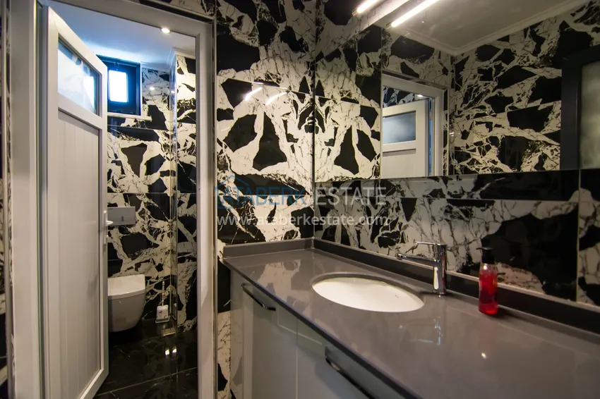 Apartament dwupoziomowy 2+1 z ogrzewanymi podłogami i meblami — od właściciela, Kargicak 19 