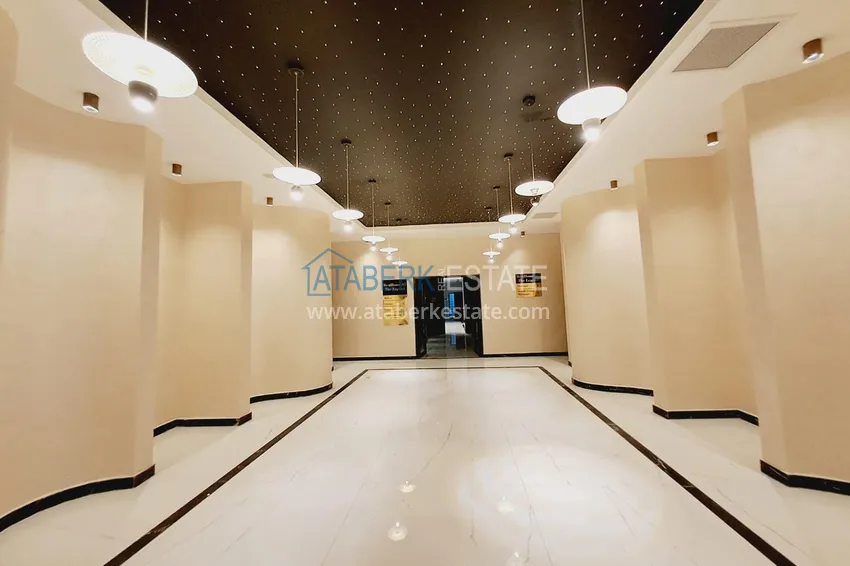 Apartament 1+1 w nowym kompleksie w centrum Alanyi. Nadaje się do wynajmu krótkoterminowego 12 