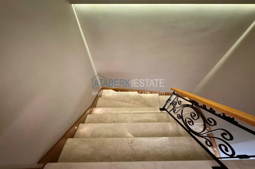 Kupuj  Apartament dwupoziomowy 3+1 w Alanyi, dzielnica Hasbahce - umeblowane, odpowiednie dla pozwoleń na pobyt i obywatelstwo 12 