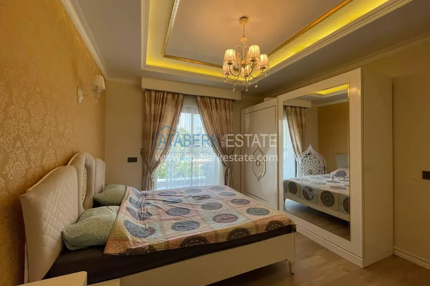 Kupuj  Luksusowa nieruchomość na pierwszej linii w Alanyi: stylowy apartament, kompleks na poziomie VIP, dzielnica Oba 13 