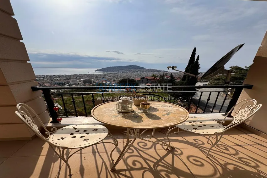 Kupuj  Apartament dwupoziomowy 3+1 w Alanyi, dzielnica Hasbahce - umeblowane, odpowiednie dla pozwoleń na pobyt i obywatelstwo 13 