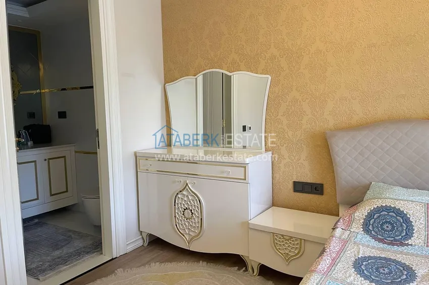Kupuj  Luksusowa nieruchomość na pierwszej linii w Alanyi: stylowy apartament, kompleks na poziomie VIP, dzielnica Oba 15 