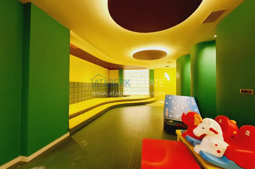 Apartament 1+1 w nowym kompleksie w centrum Alanyi. Nadaje się do wynajmu krótkoterminowego 18 