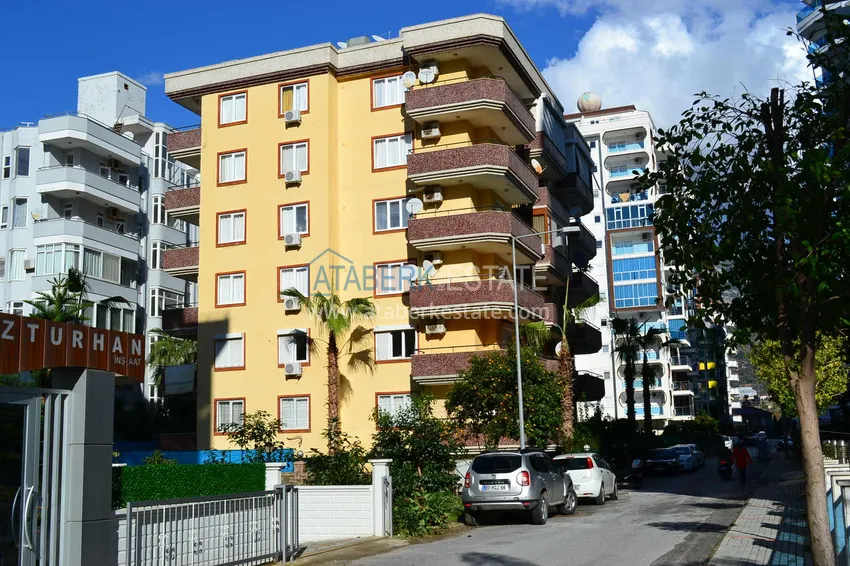 Umeblowane mieszkanie 2+1 w Mahmutlar, Alanya - centrum, przytulny kompleks  1 