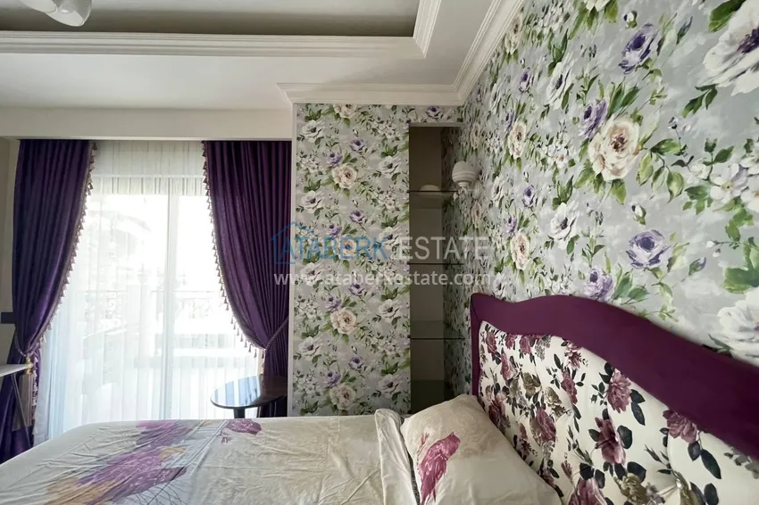 Kupuj  Luksusowa nieruchomość na pierwszej linii w Alanyi: stylowy apartament, kompleks na poziomie VIP, dzielnica Oba 21 