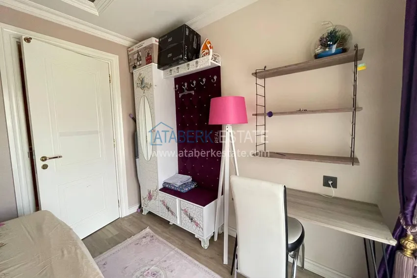 Kupuj  Luksusowa nieruchomość na pierwszej linii w Alanyi: stylowy apartament, kompleks na poziomie VIP, dzielnica Oba 24 