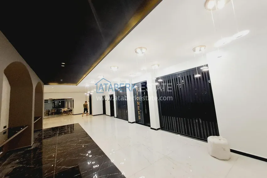 Apartament 1+1 w nowym kompleksie w centrum Alanyi. Nadaje się do wynajmu krótkoterminowego 25 