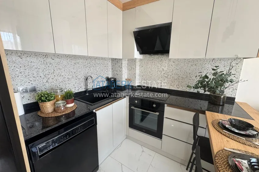 Kupuj  Apartament 1+1 od inwestora w kompleksie w budowie, dzielnica Altintash, Antalya, 55 mkw, 2. piętro 3 