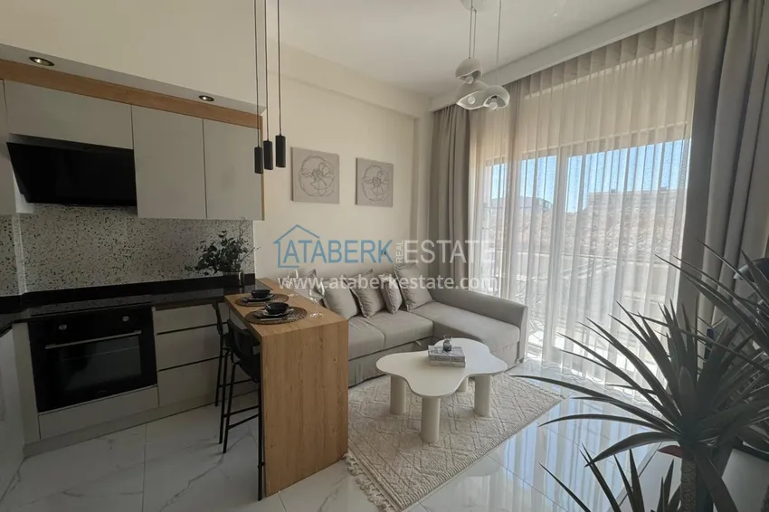 Kupuj  1+1 mieszkanie od inwestora w kompleksie premium w budowie — Antalya, Altintash 4 