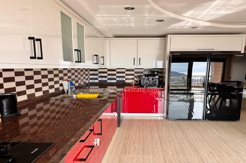 Kupuj  Apartament dwupoziomowy 3+1 w Alanyi, dzielnica Hasbahce - umeblowane, odpowiednie dla pozwoleń na pobyt i obywatelstwo 4 
