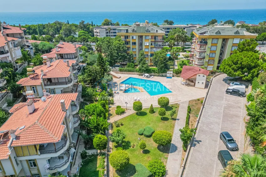Kamienica Triplex 3+1 w Alanyi, dzielnica Kestel — kompleks domków letniskowych 300 metrów od morza 5 